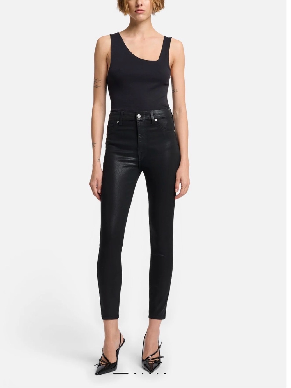 HIGH WAIST ANKLE SKINNY in B(air) Size 26